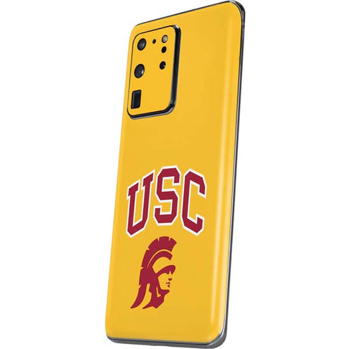 University of Southern California USC Trojans Yellow Galaxy S20 Ultra 5G Skin